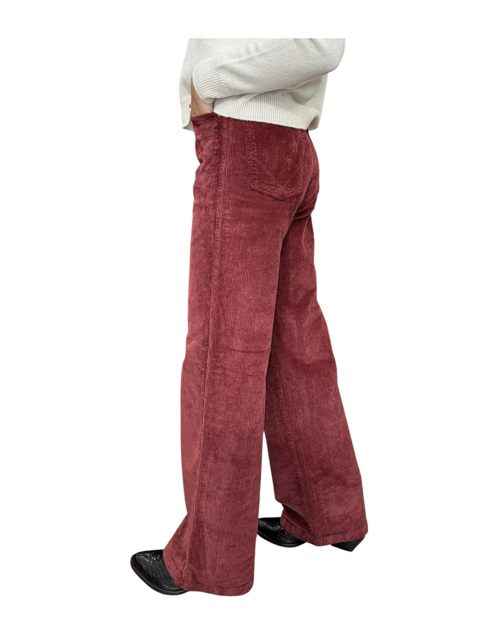 Pantalone Flare in velluto Read Pum RND091P3290112 C0161 ROY ROGER'S 