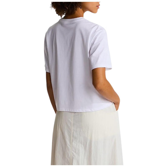 T-shirt evolution simple dome cropped relaxed White W EVO SD RELAXED WHITE THE NORTH FACE 