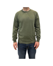 Maglia in cotone taglio felpa Militare
