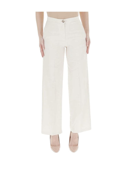 Pantalone palzzo in viscosa, corda. TD0074 CORDA VICOLO 