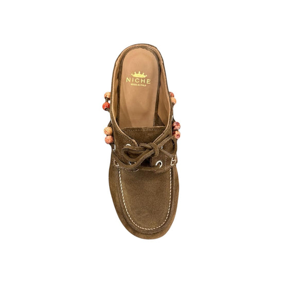 Sabot in pelle scamosciata Tabacco 4279 TABACCO NICHE 