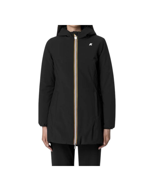 Giacca donna reversibile Black-Blue depth K6128UW A3C K-WAY 