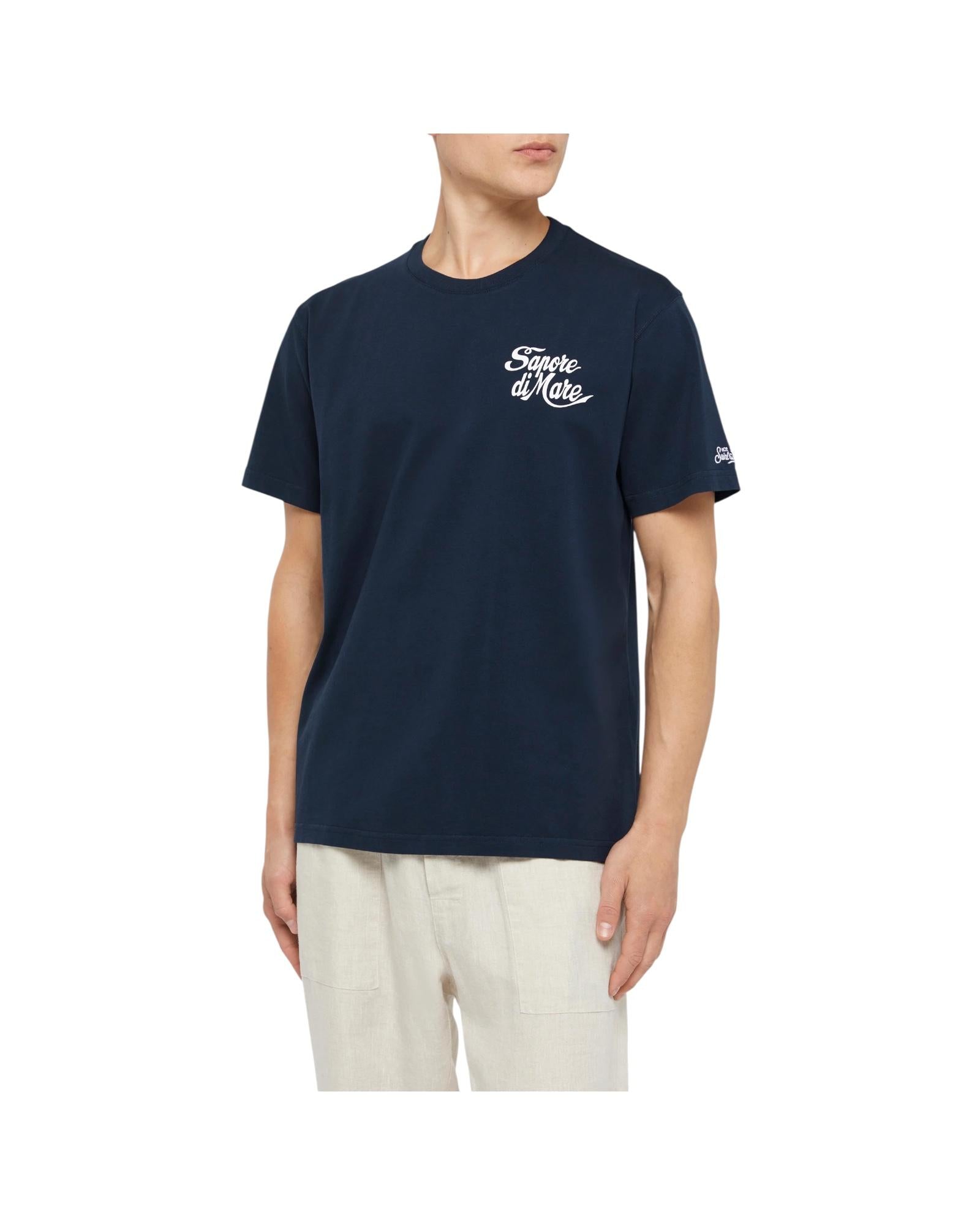 T-Shirt in cotone Sapore di mare PRL0002 04549L MC2 SAINT BARTH