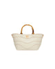 Shopping bag Dinda, avorio.