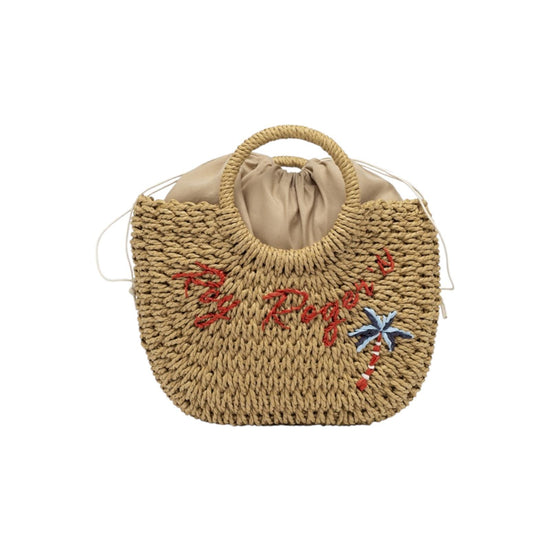 Borsa in carta intrecciata Natural RND90344CS52XXXX C0089 ROY ROGER'S 