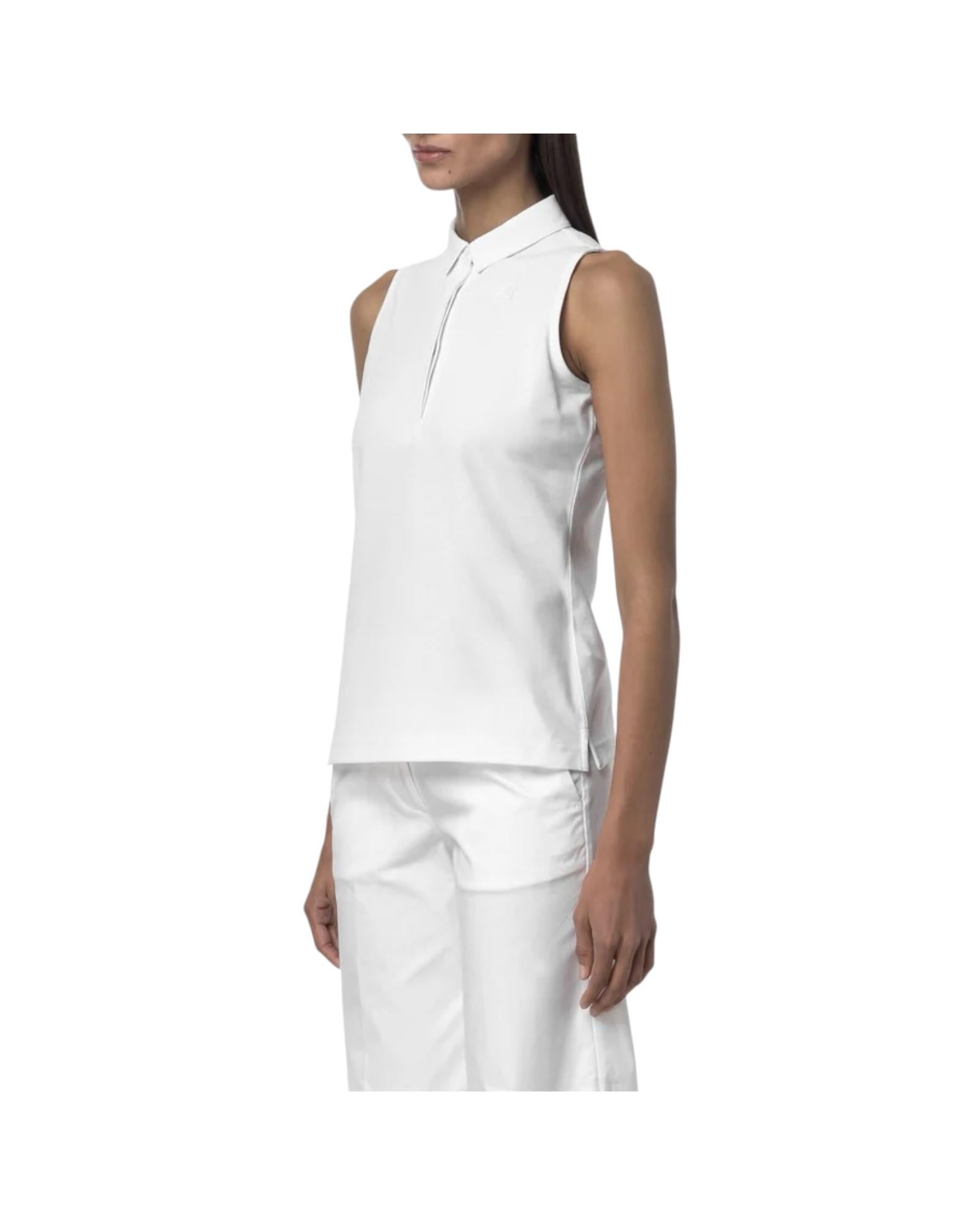 Polo Adour piquet White K1127HW 001 K-WAY 