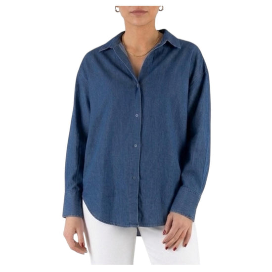 Camicia in chambray Denim CYS0001 01122L MC2 SAINT BARTH 