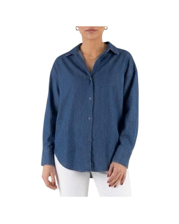 Camicia in chambray Denim CYS0001 01122L MC2 SAINT BARTH 