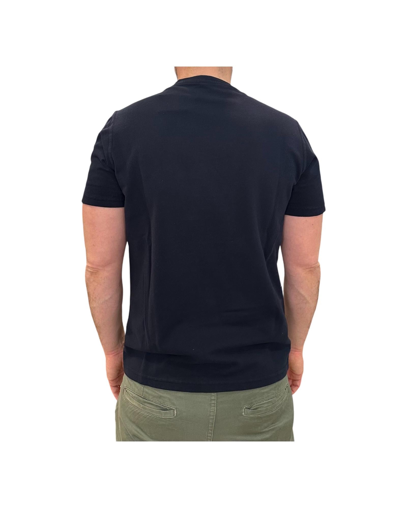 T-shirt Uomo Orchard Piquet navy. 1003 NAVY BL'KER 