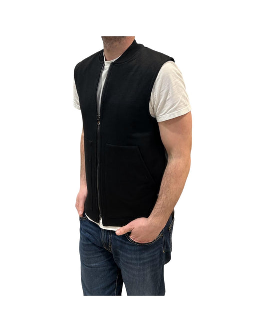 Gilet in cotone Nero DURANGO NERO MENTORE 