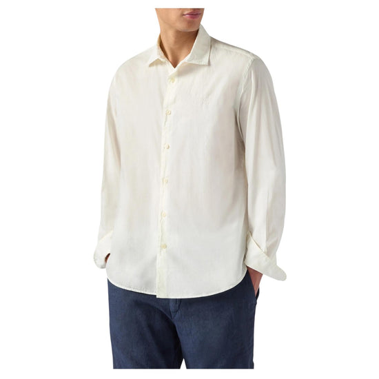 Camicia Chemise in cotone voile Cream LCM0001 00095L MC2 SAINT BARTH 