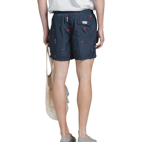 Costume con stampa all over RIOALOHAPLY NAVY IMPURE 