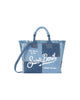 Borsa Colette in cavas di cotone Denim Patchwork