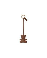 Bag Charm Orsetto in pelle liscia