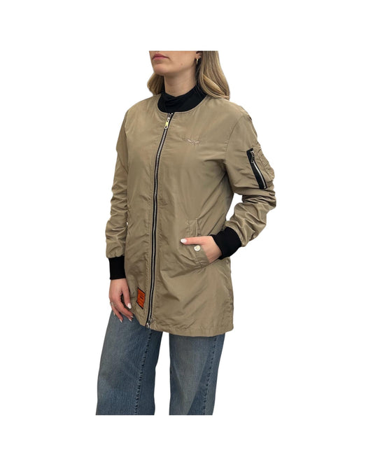 Giubbino Bomber Taupe media lunghezza BWMA103B6 TAUPE BOMBERS ORIGINAL 
