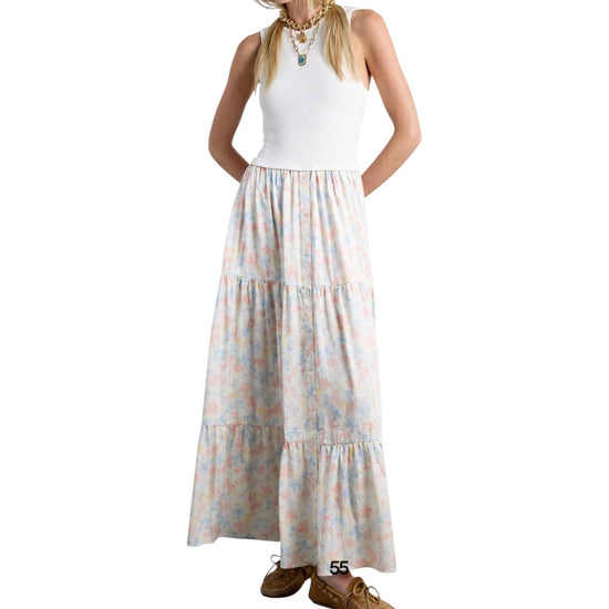 Tank Top Dress White 117 WHITE SINCE'RE PARIS 