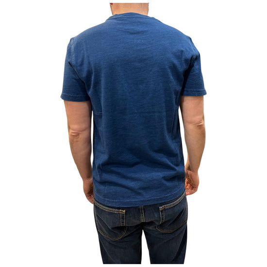 T-shirt Uomo Freeport Indigo Jersey senza taschino 1205 INDIGO BLEACH BL'KER 