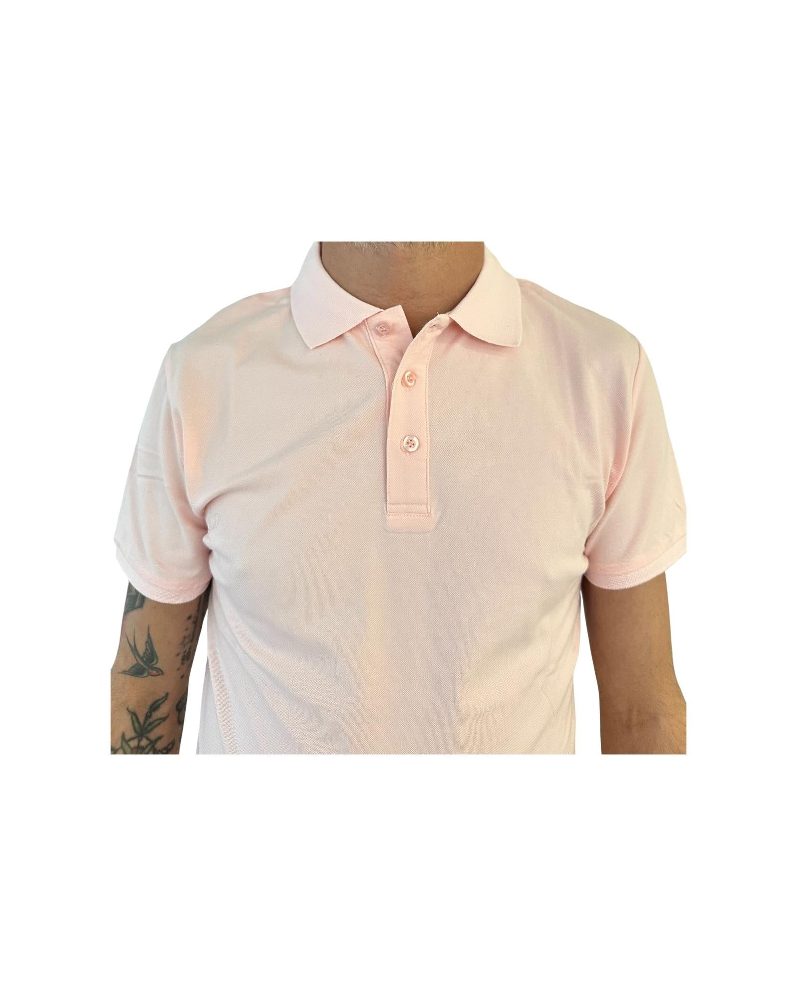 Polo in cotone Rosa POLO COTONE ROSA RE.VI.VAL 