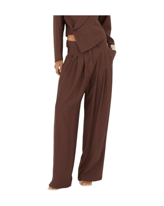 Pantalone con pinces Testa di moro S39M1090 TESTA DI MORO SOUVENIR 