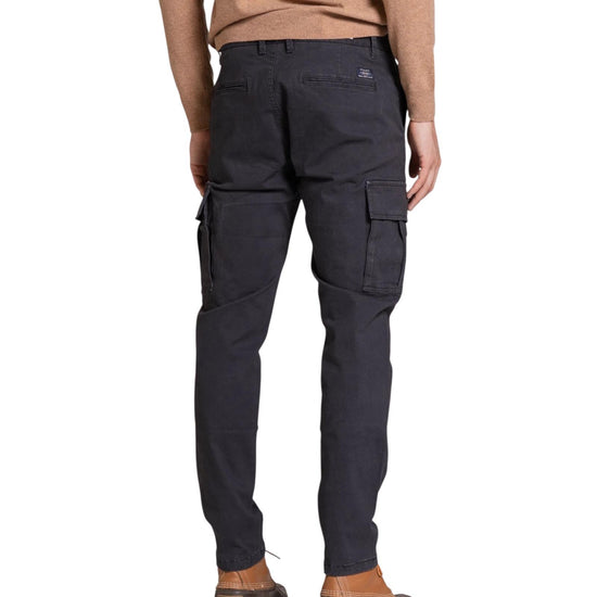 Pantalone Cargo in twill Navy NORMAN TWSC01 IMPURE 