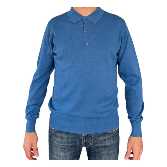 Polo uomo azzurro POLO UOMO AZZURRO RE.VI.VAL 