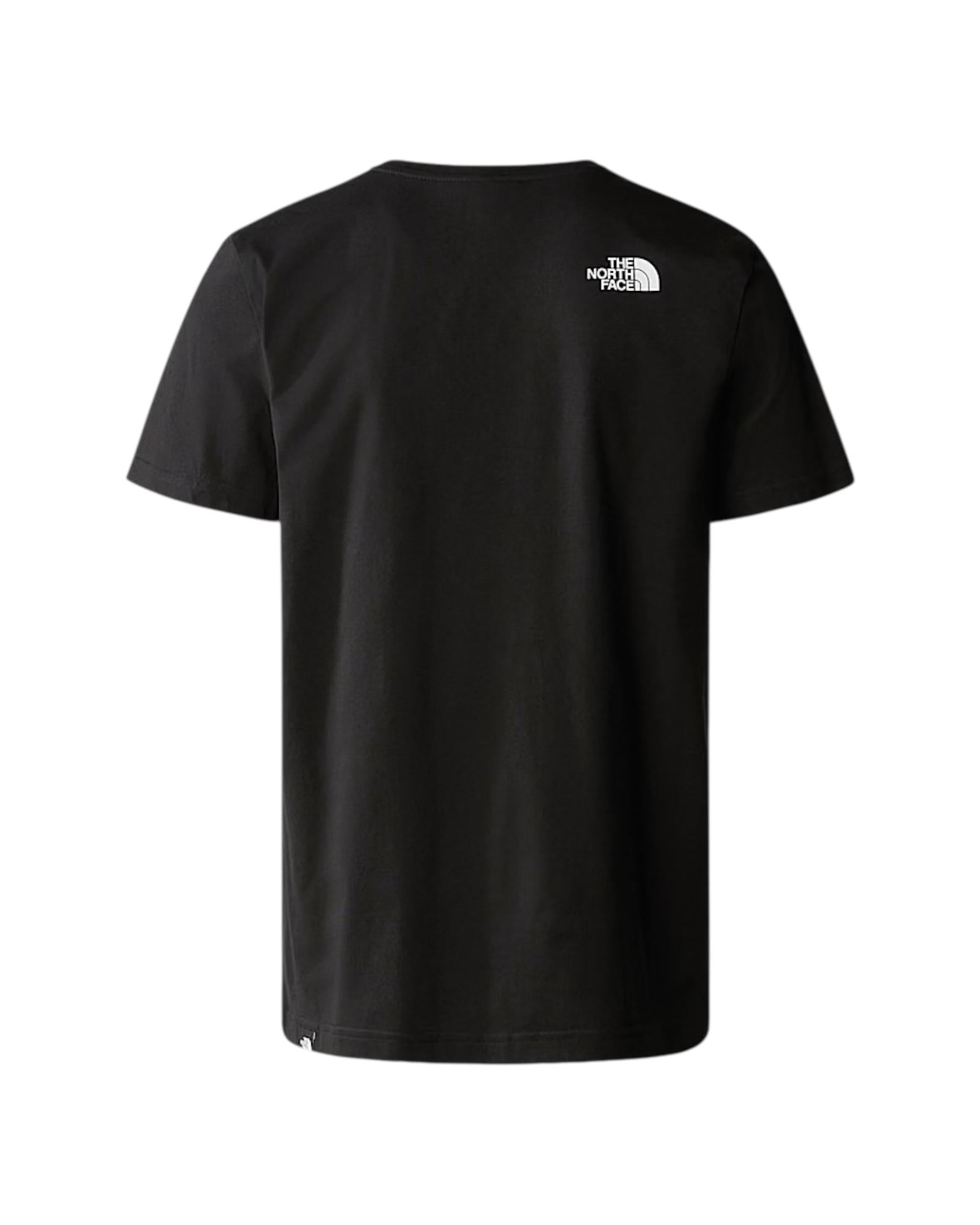 T-shirt Simple Dome Black NF0A87NG BLACK THE NORTH FACE 