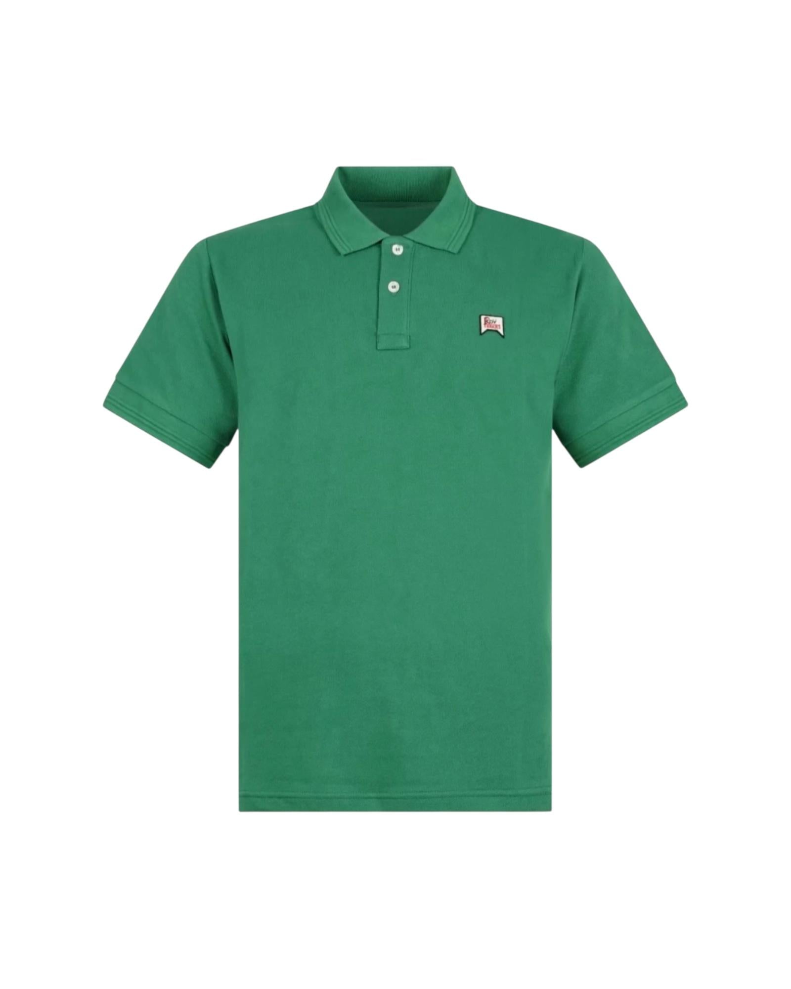 Polo in piquet Gemstone green RRU500CQ36XXXX C0354 ROY ROGER'S 