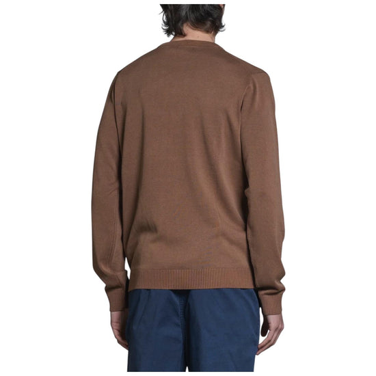 Maglione Acid wash Chocolate LORIS CTN157 IMPURE 