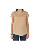 T-Shirt donna in cotone fango