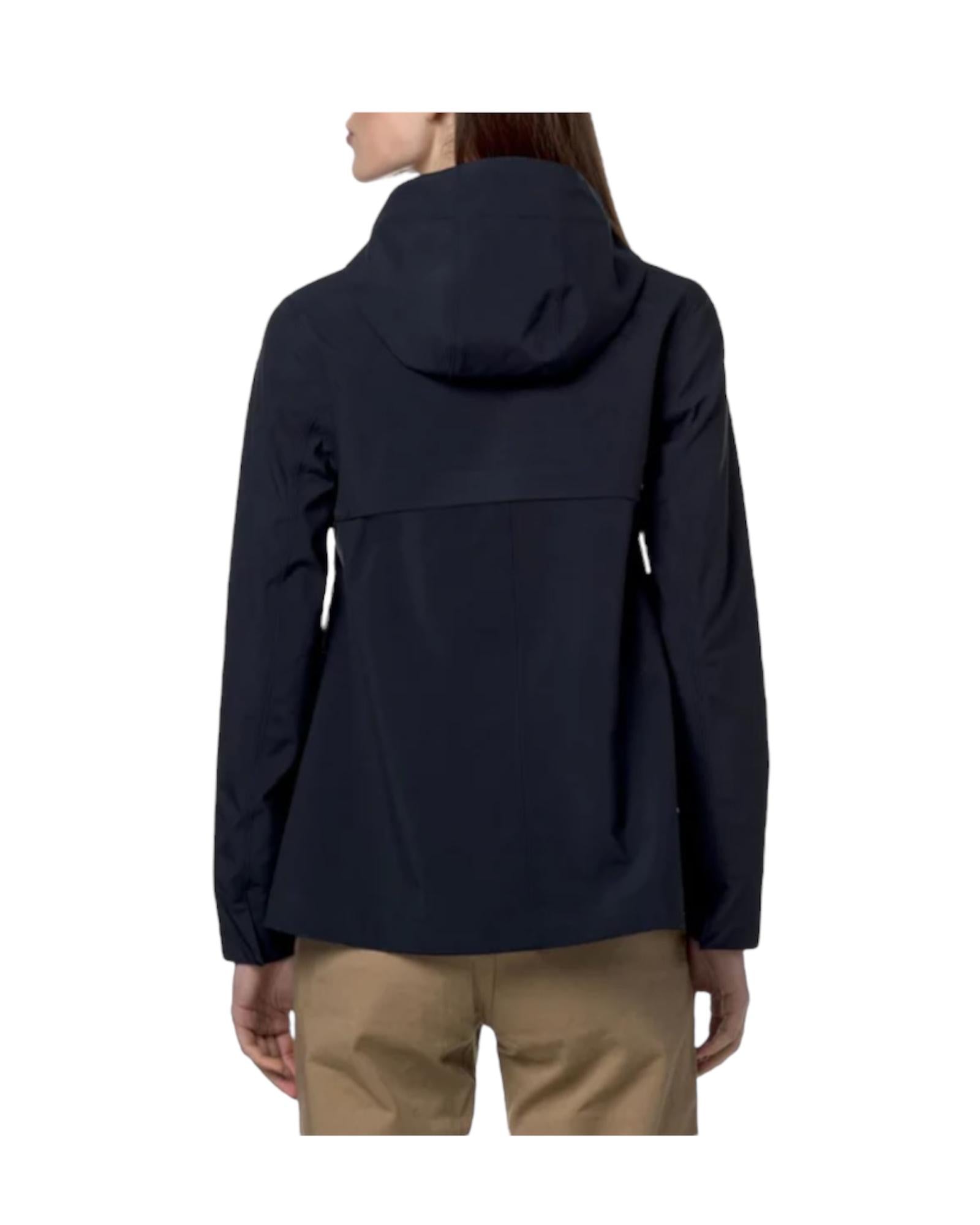 Giubbino Madalina Bonded Jersey impermeabile, blue depht K3137GW K89 K-way