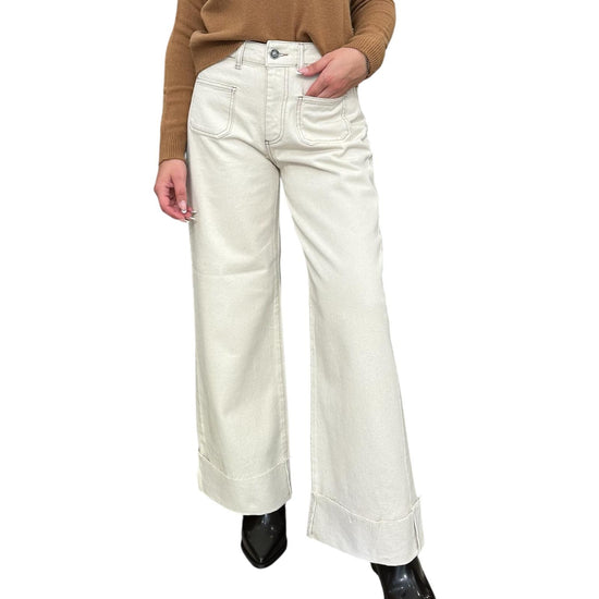 Pantalone Ermes Ecru ERMES 5 DENIM God save denim 