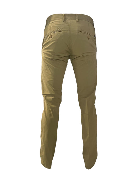 Pantalone Soho Popeline khaki green 002 SOHO POPELINE KHAKI GREEN MODFITTERS 