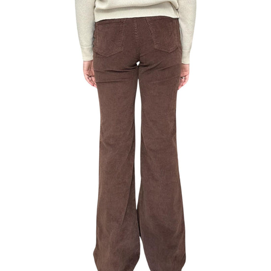 Pantalone Eos a zampa in velluto Cannella EOS 5 CANNELLA God save denim 