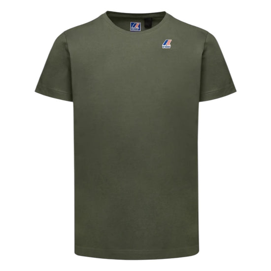 T-shirt Le Vrai Edouard, green blackish. K007JE0 WMR K-WAY 
