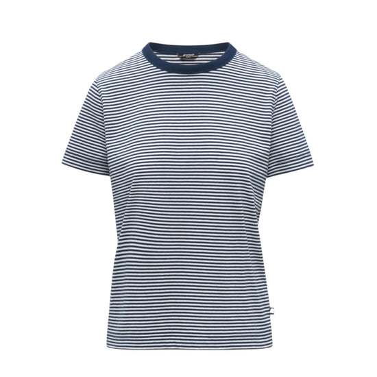 T-shirt girocollo a righe White Blue insignia K6127RW C06 K-WAY 