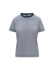 T-shirt girocollo a righe White Blue insignia
