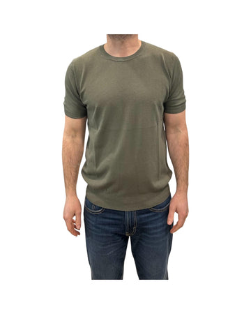 Maglia in cotone Crepe Militare 12104 191 RETOIS 
