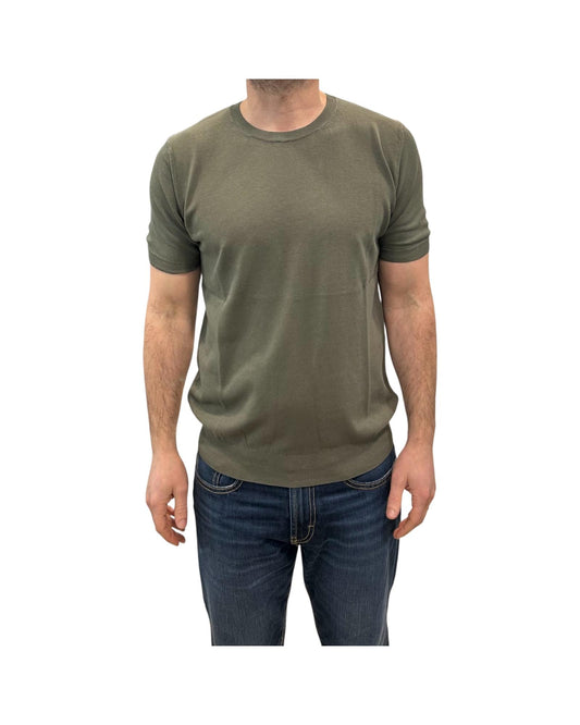 Maglia in cotone Crepe Militare 12104 191 RETOIS 