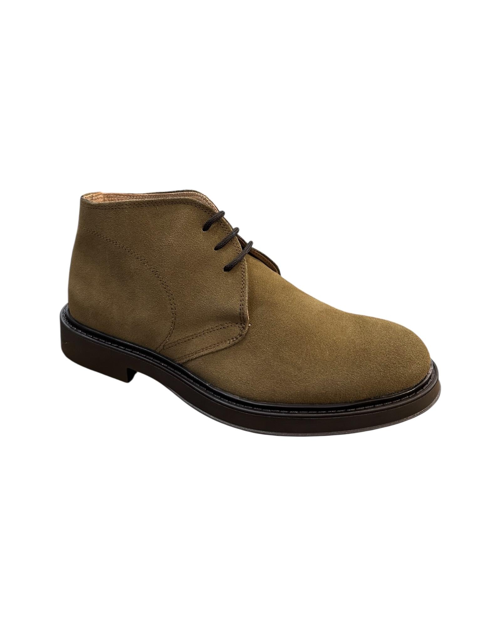Stivaletto uomo in camoscio Fango 30200 FANGO Antico calzaturificio artigiano 