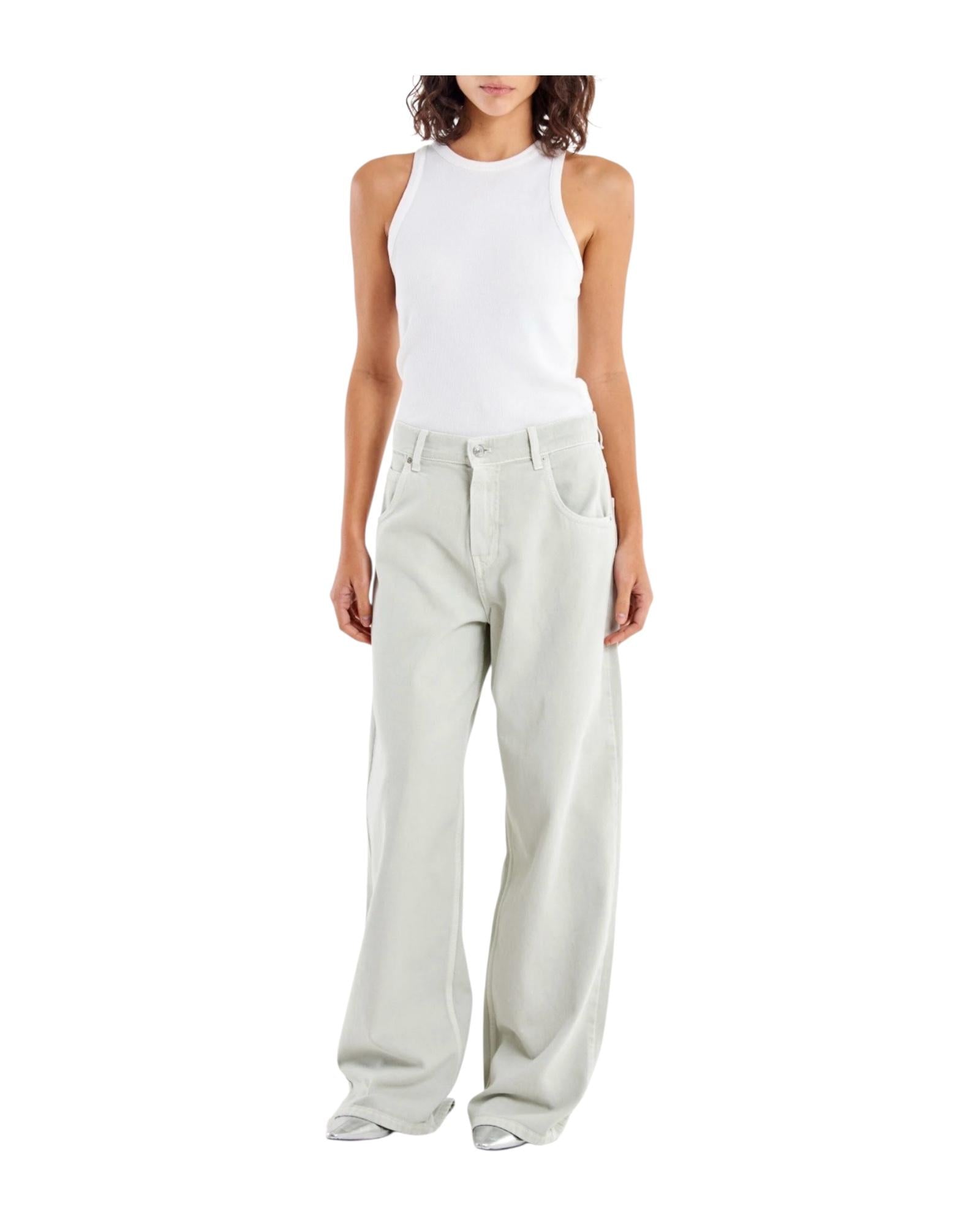 Jeans Mia Baggy Verde DAB5148 VERDINO VICOLO 