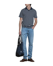 Borsa Joe in canvas Navy