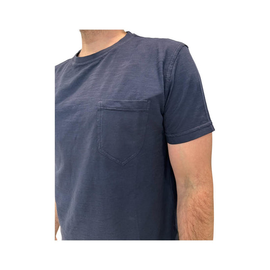 T-shirt Uomo Casco Bay Fiammata Navy 1001 NAVY BL'KER 