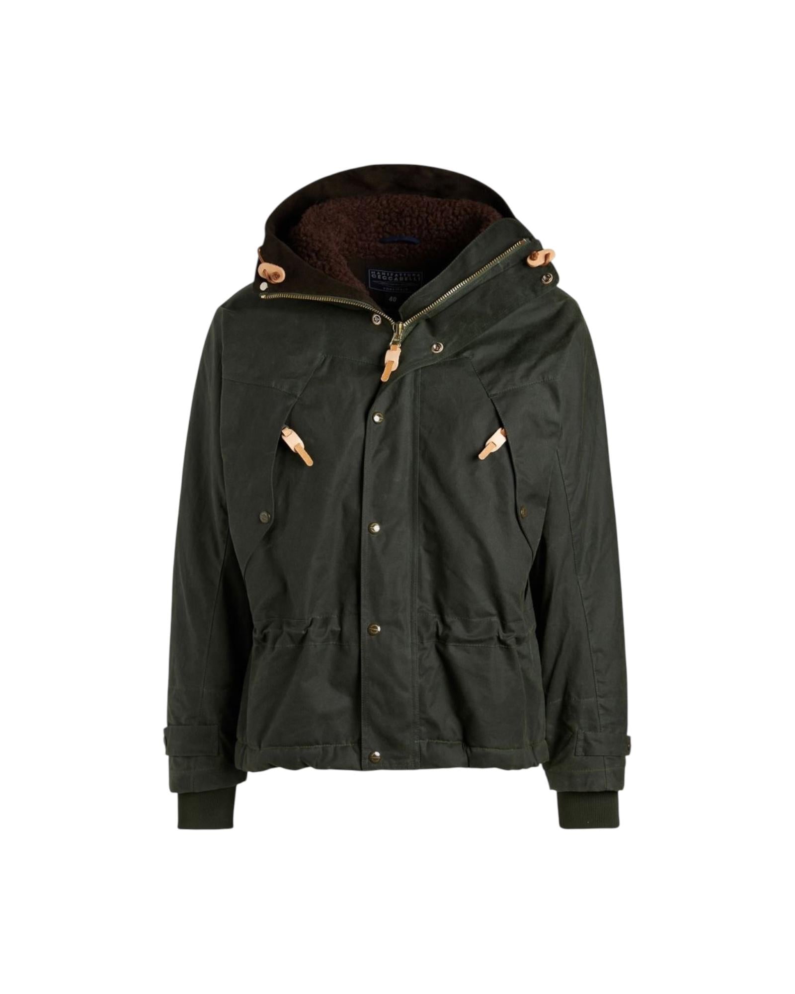 Mountain Jacket Dark green 7003WX DARK GREEN MANIFATTURA CECCARELLI 