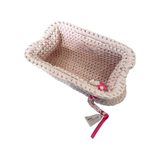 Clutch Bag Sofa grande Rosa cipria SOFA ROSA CIPRIA SOFALI' 