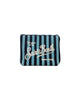 Pochette Aline in spugna con motivo a righe