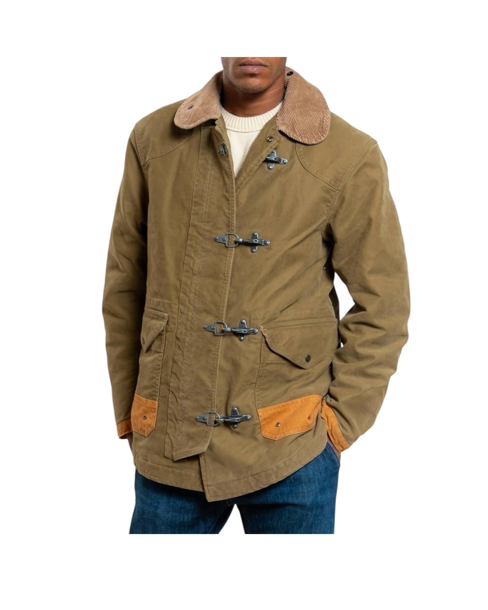 Giacca Fireman Khaki green 414BEDFORD KHAKI GREEN CHESAPEAKE'S 