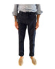Pantalaccio misto lino Blu