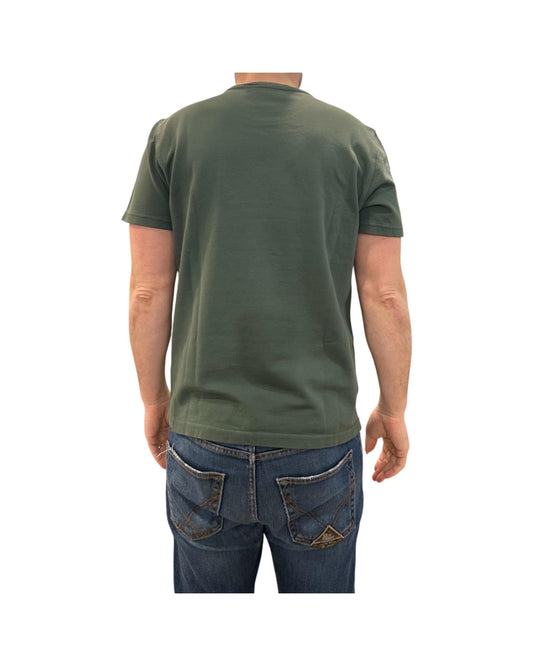 T-shirt Uomo Orchard Piquet Green 1003 GREEN BL'KER 