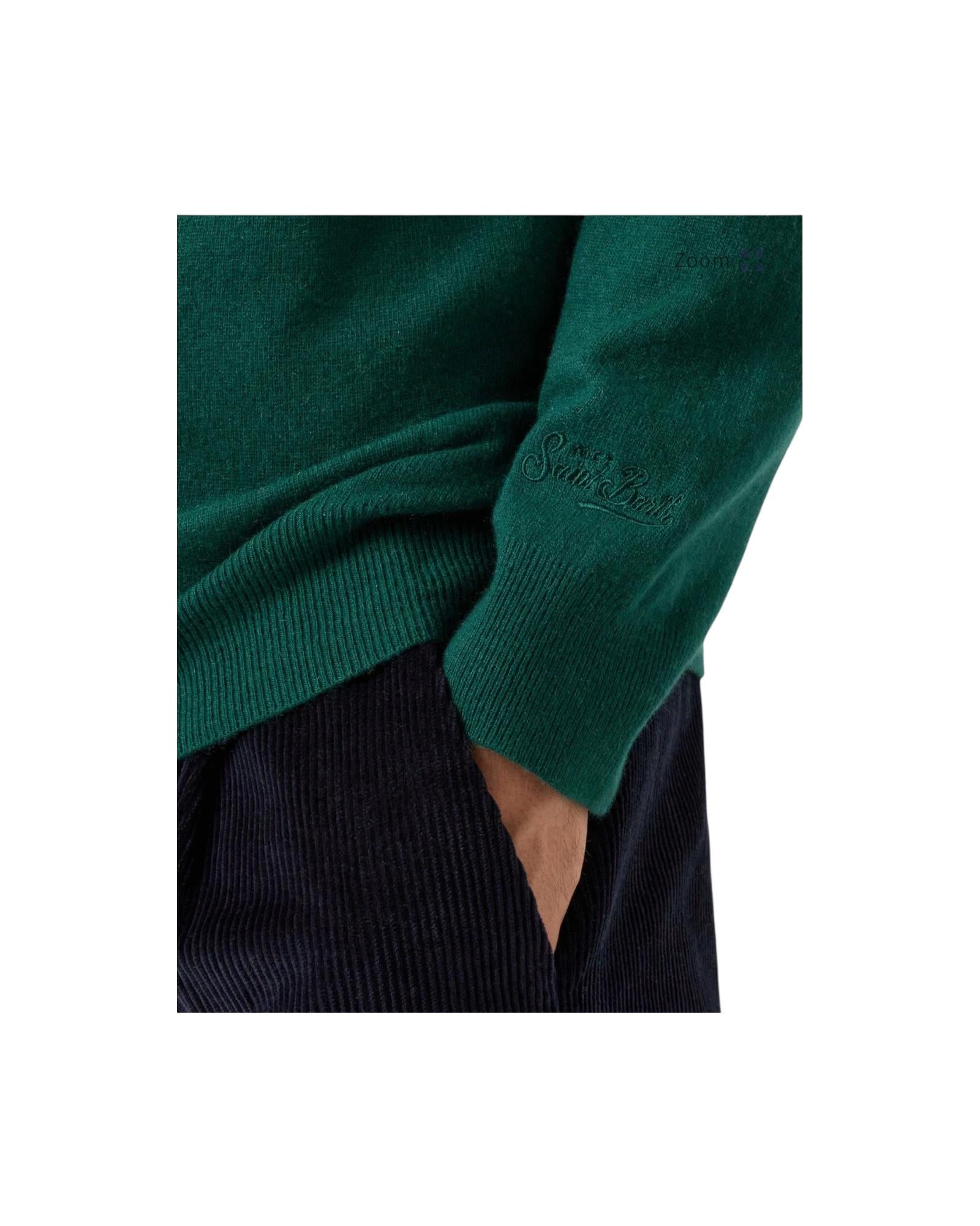 Maglione girocollo Heron Light con ricamo 15/0 battuta regolare! HER0024 03403I MC2 SAINT BARTH 