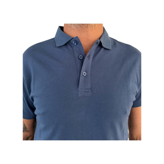Polo in cotone Blu POLO COTONE BLU RE.VI.VAL 